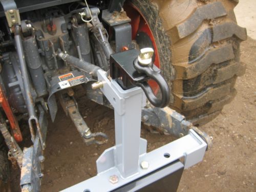 Omni firewood/logging/towing clevis mount for 3 point transformer or combo hitch for sale
