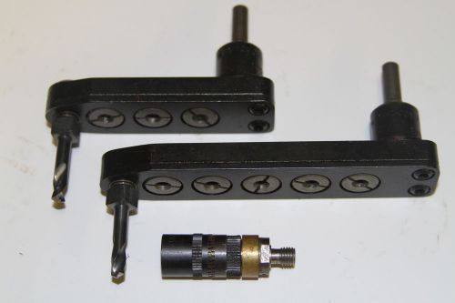 2EA MAGNAVON Drill Attachment Pancake Chicken Leg 1/4-28 &amp; MINI MICROSTOP