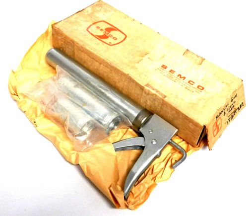 Rare NOS Semco Manual Sealant Gun With 3 Tubes