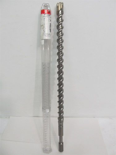 ITM 7SPCR2201, 1&#034; x 17&#034; x 22&#034;, Spline Drive X-Cutter Hammer Drill Bit