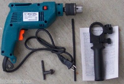 600W 1/2&#034; IMPACT DRILL 2 SPEED REVERSIBLE WITH LEVEL