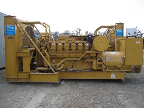 #4487 caterpillar 1250kw industrial generator set for sale