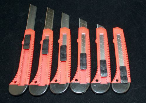 20 Quick Point Utility Knives Box Cutter Snap Off Blade