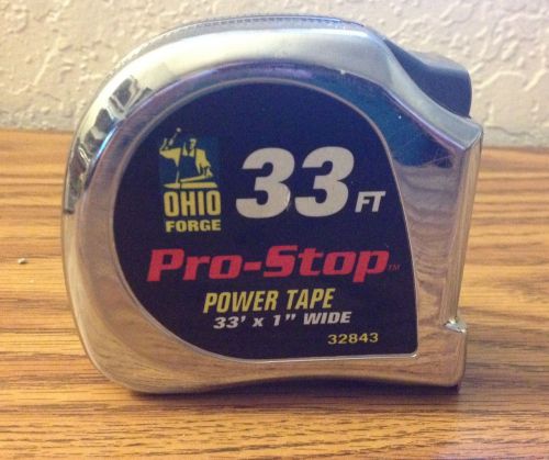 Ohio Forge 33 ft. Pro-Stop Power Tape