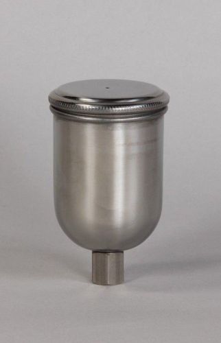 200cc All Stainless Steel Gravity Cup for detail guns (M14 x1.0 metric fitting)