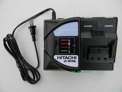 Hitachi uc18yrsl 14.4,18 volt lit-ion slide battery charger 18v bsl1840 bsl1830 for sale