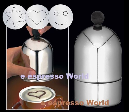Cilio Coffee Decorating Dredger Cocoa duster ,cappuccino late art barista tool