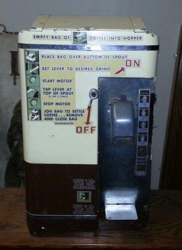 Vintage american duplex co industrial coffee grinder model 50 still works for sale