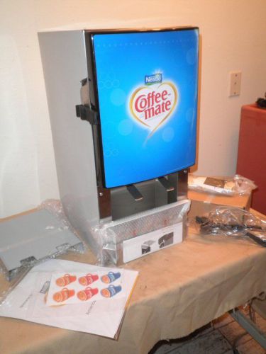 NEW Silver King SKNES2B Refrigerated Cream Dispenser Coffee-Mate Coffee Creamer