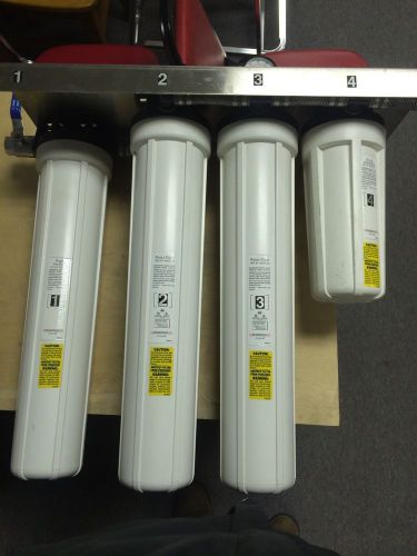Walter filter system, 4 stage dual highflow filter system, everpure mfs5-hf-imf for sale