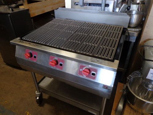 SOUTHBEND 36&#034; RADIANT STEAKBROILER HIGH VOLUME nat gas fired w/stand on casters