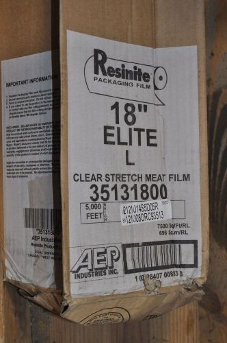Resinite 18&#034; Elite Clear Stretch Meat Film AEP Industries Inc.