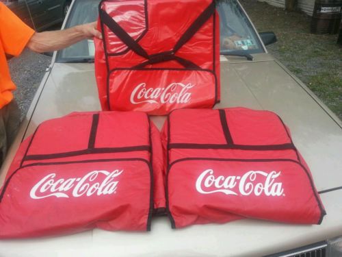 Coca Cola pizza delivery bag