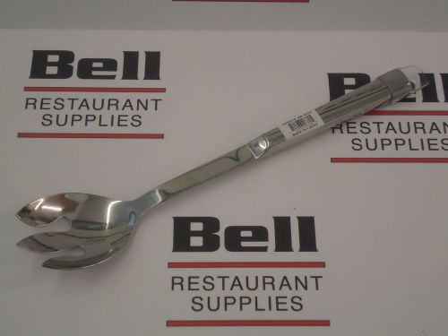*new* update hb-3/ph stainless steel notched salad spoon buffetware - free ship! for sale