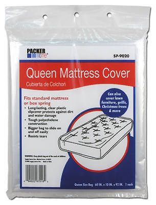 Schwarz 2 Pack, 61&#034; x 10&#034; x 90&#034;, Packer One Queen Mattress Cover