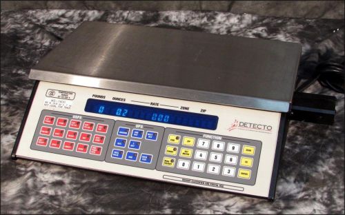 Detecto ms-1600 shipping scale for ups/usps 100 lb x 0.1 oz for sale