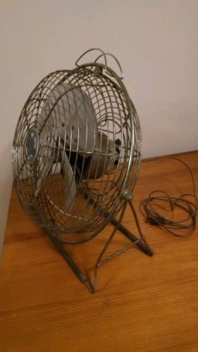 Vintage Rare 12&#034; FAN WINDMAKER / Works Like A Champ! Nice Look!! Made in TEXAS!!