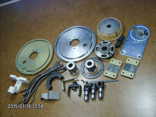 lot of new &amp; used parts for PFAFF 3334 bar tacker sewing machine (Lot B)