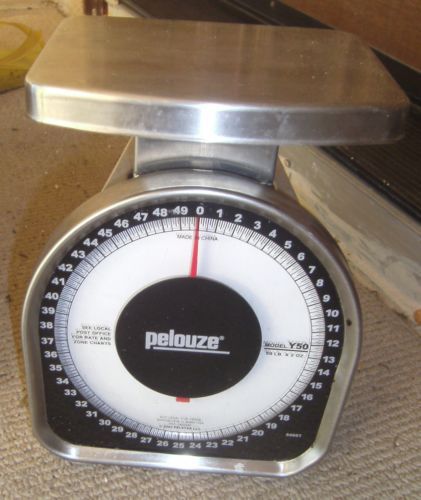 Rubbermaid Pelouze Y50 50 lb. Mechanical Portion Control Scale