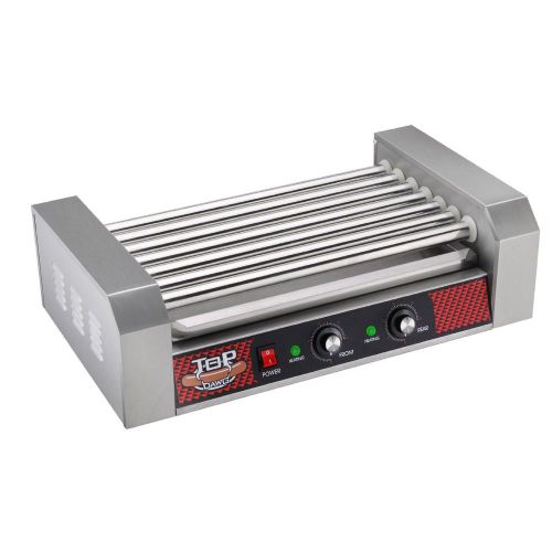 Professional commercial 18 hot dog , 7 roller grilling machine , stainless steel for sale