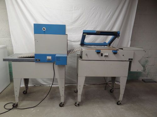 Aps automat series model vt- l bar heat sealer and shrink wrap tunnel for sale