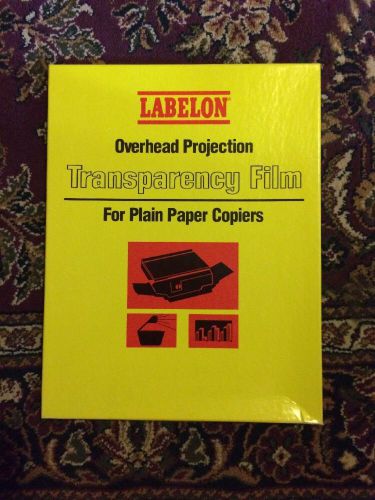 Labelon XRS-650S Overhead Projection Transparency Film approx. 60