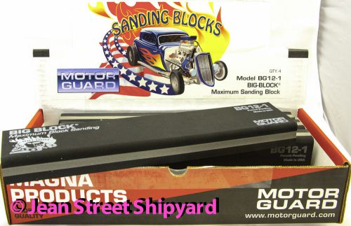 Motor guard bg12-1 big block sanding block auto marine woodworking for sale