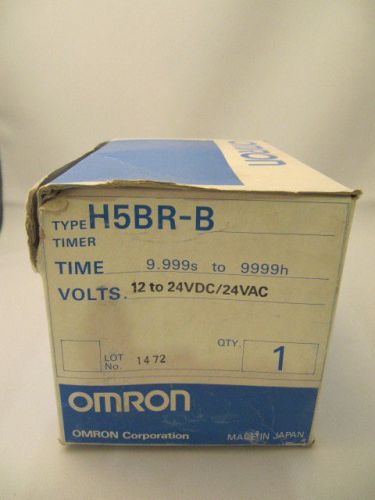 NEW Omron Timer Module H5BR-B 24VDC