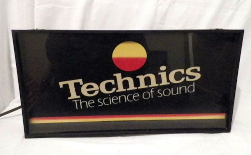 Vintage Sign Technics The Science of Sound