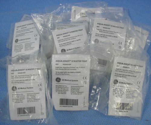 46 GE Medical Systems Aqua-Knot II Water Traps #402668-009