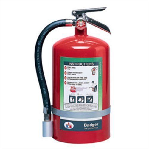 Badger™ extra 11 lb halotron i™ fire extinguisher w/ wall hook for sale