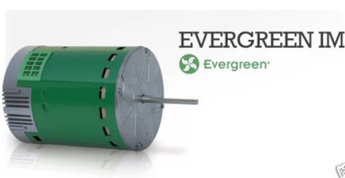 1/2 hp 1100-600 RPM ECM Direct Drive Furnace Motor 115/230V Evergreen Genteq