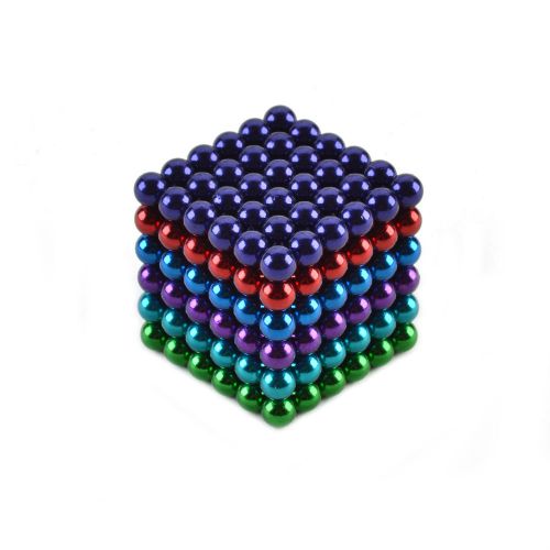 CHEERLINK CN-216 5mm Neodymium Iron Balls DIY Puzzle Set - Multicolored-dx_23559