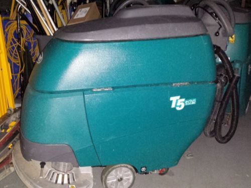 Tennant t-5 walk behind floor scrubber w/ charger for sale