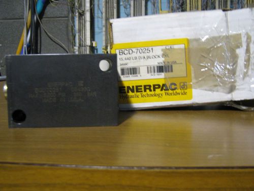 Enerpac BCD-70251 15,000 lb D/A Block Cylinder