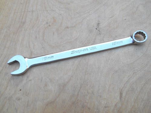 SNAP-ON SOEXM19 , 19 MM FLANK DRIVE PLUS COMBINATION WRENCH