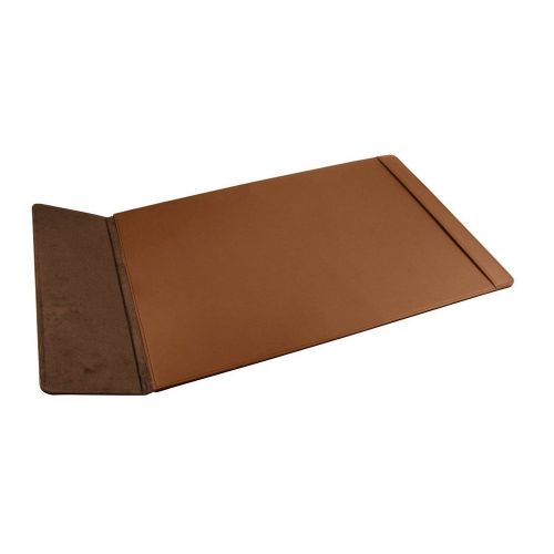 LUCRIN - Deluxe Desk pad 25.6x17.7 inches - Smooth Cow Leather - Tan