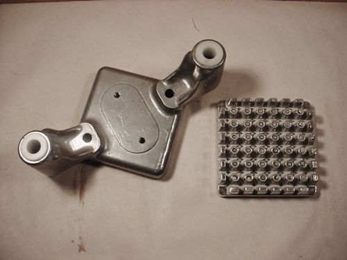 Crestware 3/8&#034; push block w block carryer for most commercial french fry cutters for sale