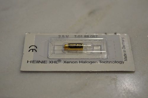 HEINE XHL, #057, T-01.88.057, 2.5V Xenon Halogen Lamp original made in Germany !