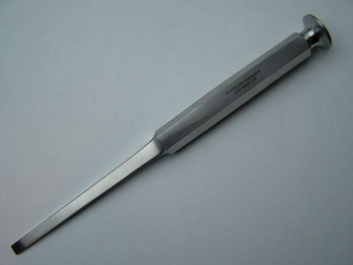 U.S. ARMY Pattern Chiesel 6mm Gouge 8&#034; Orthopedic Instrument German CE