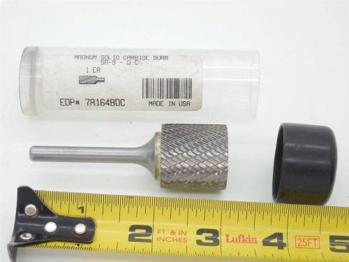 Magnum solid carbide burr sa-9 d.c.edp# 7a164bdc drill bit m27 machinist tool for sale