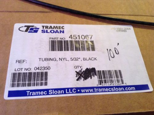 Tramec Sloan 5/32&#034; Black tubing