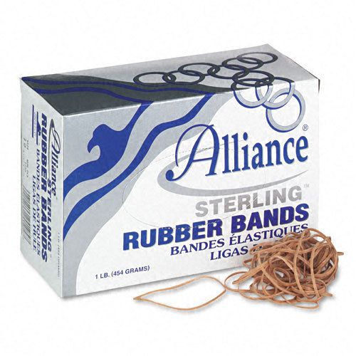 Alliance Sterling Ergonomically Correct Rubber Band, 3.5x1/16,1700 Bands/1lb Bx