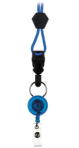 Prestige Medical Retractable Lanyard Royal Lanyard with Ocean retracteze