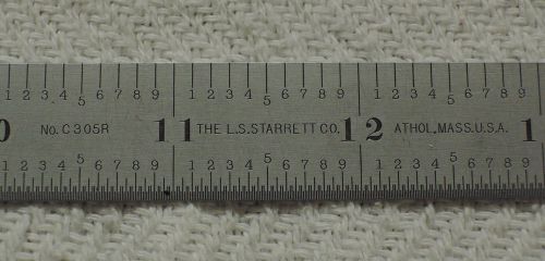 C305R- 24&#034; Starrett scale - used