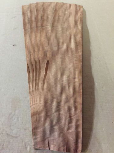 Wood Veneer Dyed Movingue 6x30 14 Pieces Total Raw Veneer &#034;EXOTIC&#034; SAP5 2-4-15