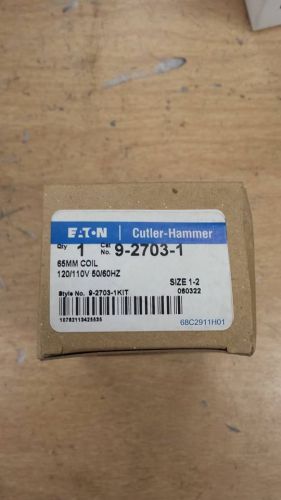 CUTLER HAMMER 9-2703-1 FREEDOM SERIES SIZE 1-2 220/240 VOLT 50/60 Hz COIL  0Q