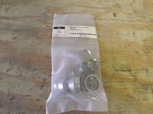 New swagelok 3/4 in. front ferrule ss-1213-1 #40411 lot of 10!! tube fitting for sale