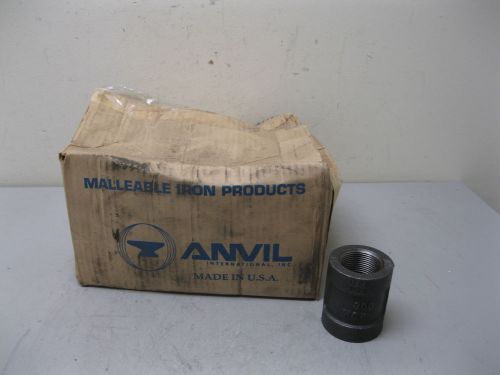 Lot (15) 1-1/4&#034; 300# Anvil Malleable Iron THRD Coupling NEW C18 (1637)