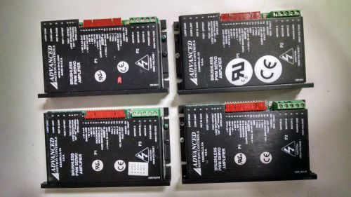 Advanced Motion Controls Brushless Servo Amplifiers 3X B12A6, 1X B15A8